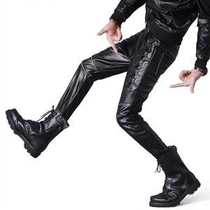 Pantalones de Cuero de Última Moda, Diseño Nuevo, Pantalones de Cuero para Hombre al Mejor Precio, Calidad al por Mayor, Estilo Motero, Ropa de Invierno - Product Image 6