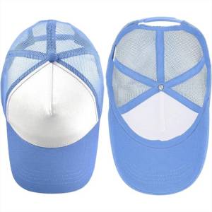 Gorra Trucker de Malla con 5 Paneles y Logotipo Bordado en 3D para Hombre, con Servicio OEM - Product Image 3