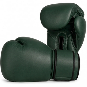 ถุงมือชกมวย MMA หนัง PU สีเขียว พร้อมสายรัดข้อมือปรับได้ ถุงมือฝึกซ้อมน้ำหนักเบา ระบายอากาศได้ดี สำหรับผู้ใหญ่ - Product Image 2