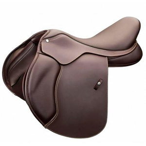 Silla de montar inglesa de cuero duradero de alta calidad para montar regularmente y entrenar caballos, silla de cuero suave a bajo precio. - Product Image 1