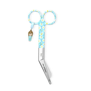 Ciseaux à pansements professionnels pour infirmières, en acier inoxydable, ciseaux de secours pour traumatismes, pointe arrondie pour une coupe sûre - Product Image 6