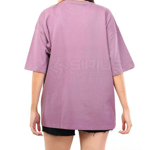 เสื้อยืดโอเวอร์ไซส์สั่งทำพิเศษ สไตล์ไฮสตรีท  รักษ์โลก สำหรับฤดูร้อน คอกลม ระบายอากาศได้ดี สตรีทแวร์ ผ้าฝ้าย 100% แห้งเร็ว - Product Image 5