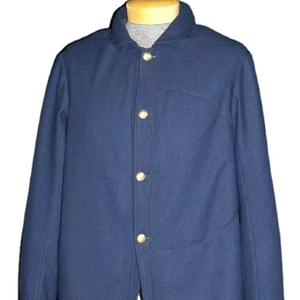 Manteaux de type sac de l'Union américaine, reproduction civile du XIXe siècle, bleu, 100 % laine, pour l'extérieur, nouvelle reproduction américaine - Product Image 1