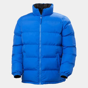 Custom Logo <b>Men</b> Winter Streetwear Bomber <b>Jacket</b> High Street Style Breathable Windproof 100% Polyester Sustainable Letter - Product Image 4