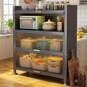 Gabinete de almacenamiento de cocina de acero - Product Image 3