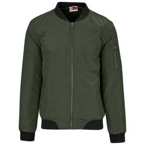 Men's Premium Lightweight Bomber Jacket Casual <b>Zip</b> Up Flight Style Windproof Outdoor Streetwear Fashion Coat with Ribbed Cuffs - Product Image 2