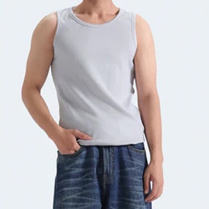 Nouveautés : Débardeur Stringer de Musculation pour Hommes en Coton/Fibre de Bambou, Imprimé Animal, Séchage Rapide, Gilet de Fitness et Gym - Product Image 3
