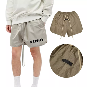 Pantalones Cortos Deportivos Personalizados para Hombre, Transpirables, de Secado Rápido, de Poliéster/Algodón, Oferta de Verano, Venta al Por Mayor, Suministro Directo de Fábrica - Product Image 1