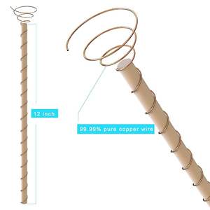 Bâtons d'électroculture en cuivre de qualité supérieure pour améliorer l'énergie du sol et favoriser une croissance saine des plantes à prix de gros - Product Image 5