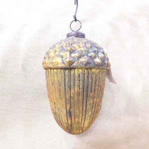 Adorno Navideño de Cristal Dorado con Forma de Piña, de Alta Calidad, con Relieve, Estilo Moderno y Vintage, para Colgar, Decoración Festiva para el Hogar y Fiestas - Product Image 2