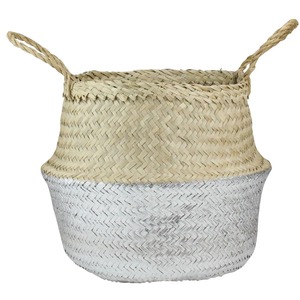 Foldable seagrass <b>basket</b> custom paint color available Handmade <b>Storage</b> <b>Basket</b> Wholesale eco-friendly Made in Vietnam - Product Image 5