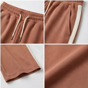 Luxe Qualité Vintage Pantalon Jogger Coton Baggy Pierre Lavé Flare Pantalon De Survêtement Délavé Lavage À L'acide Large Jambe Rayure Pantalon De Survêtement Hommes - Product Image 4