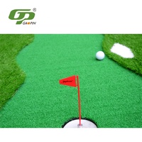 GP OEM Portable Grande Taille Golf Putting Green avec Drapeau Intérieur/Extérieur Tapis de Pratique pour la Formation Aide au Golf de Haute Qualité