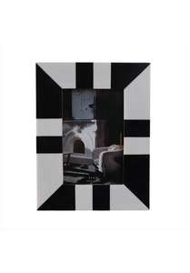 Cadre en résine blanche cannelé architectural - Product Image 2