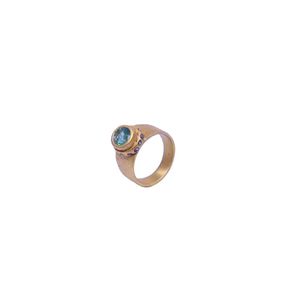 Wedding Wear 925 Sterling <b>Silver</b> Gold Plated Jewelry <b>Emerald</b> Diamond Gemstone Women Wear Classic <b>Ring</b> - Product Image 1