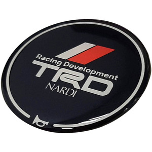 Black Round Epoxy Dome <b>Sticker</b> – Waterproof Crystal <b>Decal</b> for Automobile Use - Product Image 1