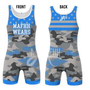 Trajes de Lucha Deportivos Ligeros Elite, Diseño Transpirable, Costuras Reforzadas para Sesiones de Práctica Diarias - Product Image 6