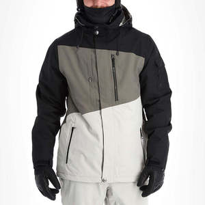 Ensemble de ski professionnel pour homme, imperméable, coupe-vent, thermique, veste et pantalon de snowboard, colorblock, équipement de montagne d'hiver pour l'extérieur - Product Image 2