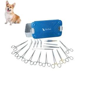 Veterinary Manual Soft Tissue Surgical <b>Instrument</b> Set with Stainless Steel for General Surgery High-quality CE Certified - Product Image 6