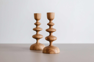 Support à bougies tendance 2025 – Meilleure vente – Décoration d'intérieur – Support à bougies de table en bois – Décoration de mariage – Meilleur prix - Product Image 2