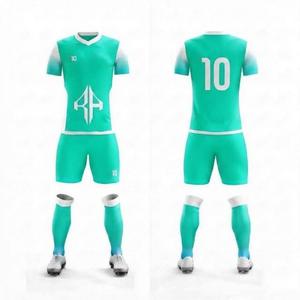 Conjunto de Uniforme de Fútbol 100% de Alta Calidad para Hombre con Logotipo Blanco, Manga Corta, Corte Regular, Impresión Sublimada 100% por RIVIAN ATLANTIC - Product Image 1