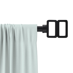 Barra de Cortina Moderna con Adornos y Soportes de Pared, Longitud Personalizable para Decoración de Ventanas - Product Image 3