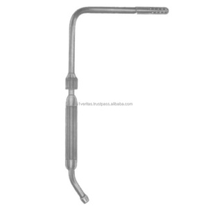 ท่อดูดโลหิตสเตนเลสสตีล A-1 VERITAS ขนาด 25 ซม. แบบใช้ซ้ำได้ สำหรับห้องผ่าตัด - Product Image 5
