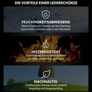 Delantal de Cuero Elegante para Barberos y Artistas del Tatuaje, Delantal de Cuero Resistente al Calor para Soldadura y Trabajos Metálicos - Product Image 5