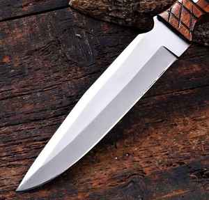 Cuchillo de Caza y Camping Internacional de Product Palace LLC, Mango de Madera, Hoja Fija, Personalizable OEM, Garantía de 3 Años, Acero al Carbono OEM - Product Image 3