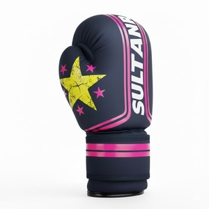 Guantes de Boxeo de Piel Sintética PU Transpirable de Alta Calidad con Cierre de Velcro para Entrenamiento en Gimnasio - The Sultan Boxing - Product Image 6