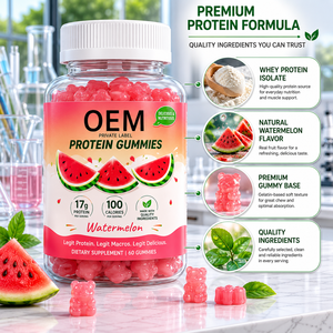 Wholesale Bulk <b>Protein</b> Gummies Food Grade Dietary Supplement High <b>Protein</b> Gummy Formula For Strength And Performance Support - Product Image 3