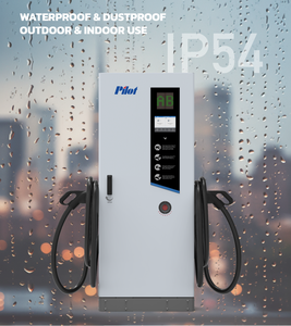 飞行员商用快速直流电动汽车充电桩 <span class=keywords><strong>2</strong></span> 枪 CCS2 60KW 200A 电动汽车充电站全新 - Product Image 6