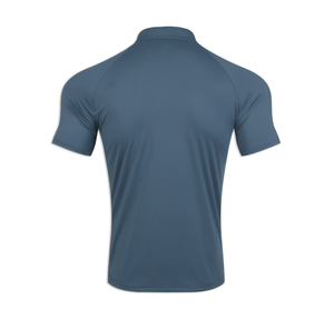 <b>Men's</b> <b>for</b> <b>Shirts</b> Custom Design Embroidery Sublimation Print Golf <b>Shirt</b> Breathable 220gsm Solid Knitted Blue <b>White</b> Heat-Transfer - Product Image 2