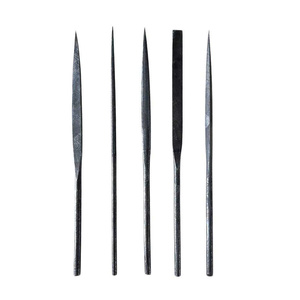 MEJOR PRECIO Set DIY de 5 Tipos de Limas de Acero de Precisión Miniatura de 150mm, Grado Industrial, Patrón Americano, Corte Suave, para Joyería - Product Image 5