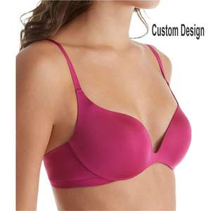 Sujetador Push-Up de Encaje Sexy para Mujer, Ajustable, Sin Varillas, Copa Completa, Tejido, Cómodo y Transpirable para Uso Diario, Proveedor Mayorista - Product Image 5