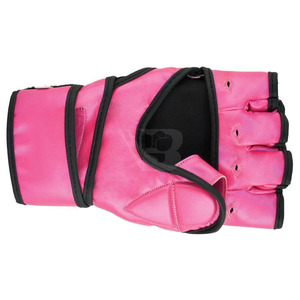 Gants de MMA professionnels personnalisés à demi-doigts en cuir, lacés, antidérapants, protection UV, pour entraînement et sparring, design personnalisable - Product Image 6