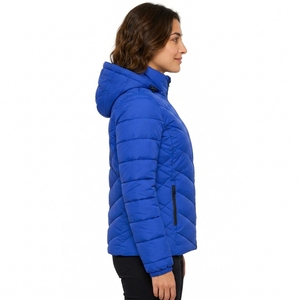 Women Puffer <b>Jacket</b> Premium <b>Quilted</b> Winter Apparel Women Puffer <b>Jacket</b> Featuring Soft Warm Filling Comfortable Fit And Durable - Product Image 3