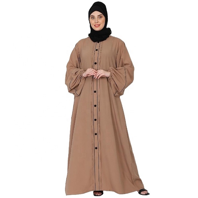 white christmas dresses Nida 2 Pieces Set Overhead Jilbab Prayer Dress For Arab Women – Urgarment main image 1