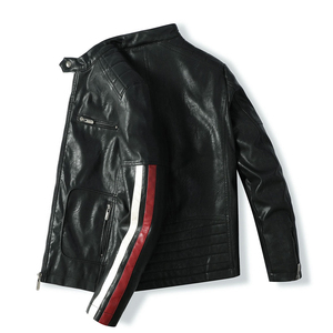 Chaqueta de Motociclista de Cuero de Alta Calidad para Hombre, Impermeable, Hecha a Medida, Chaqueta de Exterior, Nueva Colección, Chaqueta de Motociclista Moderna y Elegante para Otoño - Product Image 6