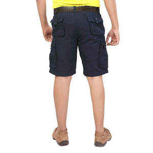 Shorts cargo pour homme en coton Ripstop, décontractés, multi-poches, coupe ample, vêtements de sport d'extérieur, shorts de course à pied multi-poches - Product Image 2