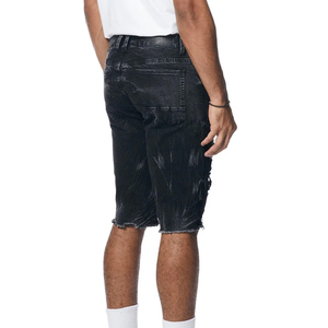 Nouveaux shorts en jean respirants de haute qualité pour hommes, style unique, différentes couleurs, pour la course à pied en automne - Product Image 2