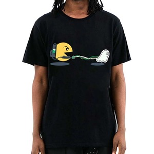 เสื้อยืดคอกลมแขนสั้นทรงสลิมฟิตสำหรับผู้ชาย ขายส่ง ผ้าถักน้ำหนัก 220 กรัม ผลิตจากผ้าฝ้าย/สแปนเด็กซ์ 100% ลายเรียบ ไม่หดตัว - Product Image 4