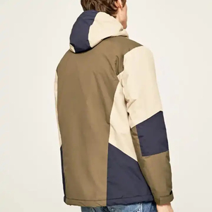 Chaqueta Cortavientos con Capucha, Transpirable, Talla Grande, Informal, para Exteriores, 100% Poliéster, Resistente al Viento, de Fabricante - Product Image 2