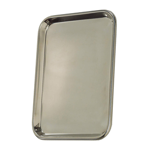 Plateau à instruments médicaux en acier allemand, outil utile pour clinique, laboratoire, plateau à instruments dentaires, plateau à instruments chirurgicaux de base, prix abordable - Product Image 5