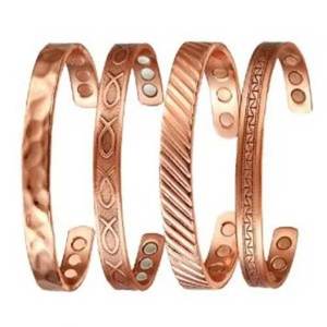Brazalete de Cobre Puro con Patrón de Nudo Celta, Cierre Magnético, Joyería Redonda Kada para Hombres y Mujeres, Joyería de Moda - Product Image 5
