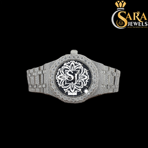 Reloj de Lujo Más Vendido, Completamente Cubierto de Diamantes, Reloj de Acero Inoxidable Brillante para Hombre Disponible al Mejor Precio - Product Image 6