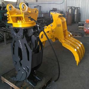 Grappin d'excavatrice, grappin de levage, griffe hydraulique pour démolition, recyclage, construction - Product Image 1