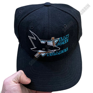 Gorra Snapback Sibrin Personalizada Premium de los San Jose Sharks con Bordado 3D, Ajustable, para Ciclismo al Aire Libre y Equipos de Hockey Profesional - Product Image 2