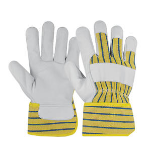 Gants de mécanicien pour hommes, très demandés, avec logo personnalisé, meilleur design, en cuir, pour le travail - Product Image 5