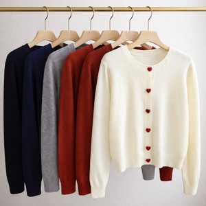 Cardigan en tricot à motif écossais pour femme, anti-boulochage, 340g, à manches longues, fermeture boutonnée, pull décontracté élégant pour femme - Product Image 3